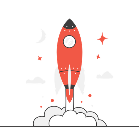 Rocket  Illustration