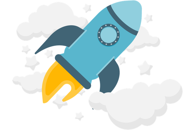Rocket launch  Illustration