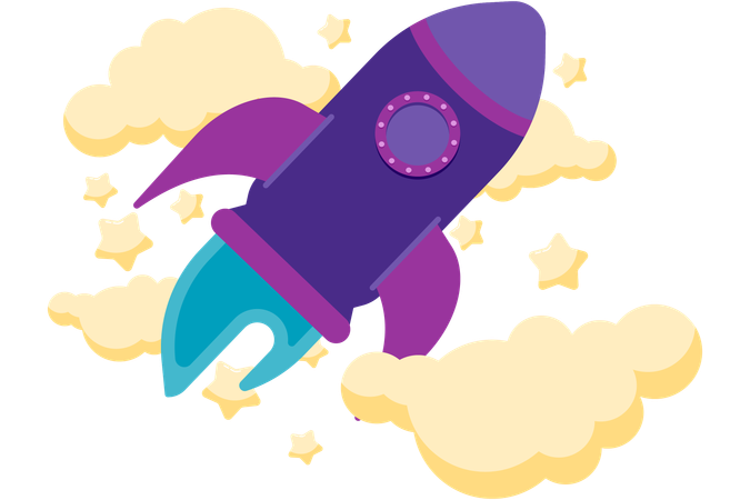 Rocket launch  Illustration