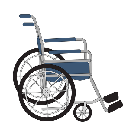 Rollstuhl  Illustration
