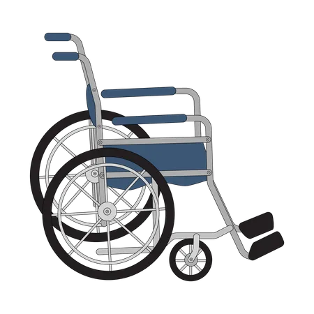 Rollstuhl  Illustration
