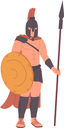 Roman centurion  Illustration