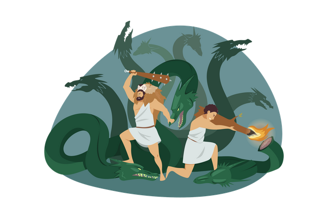 Roman Character  Illustration