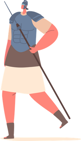 Roman Soldier Illustration