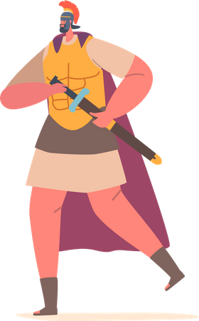 Roman Soldier  Illustration