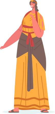 Roman Woman  Illustration