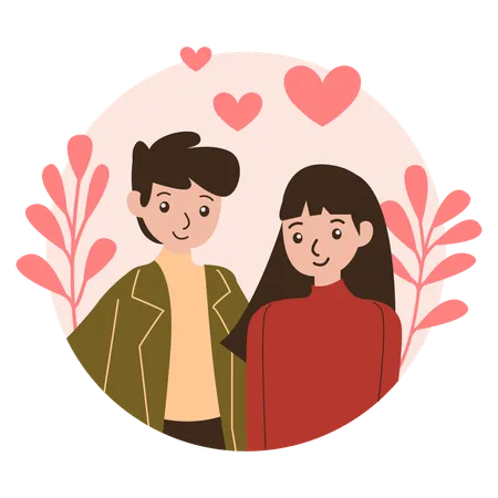 Romantic Date  Illustration