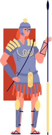 Militaire de la Rome antique  Illustration