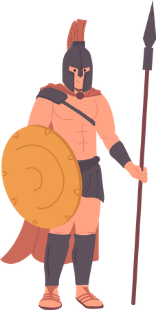 Römischer Centurion  Illustration