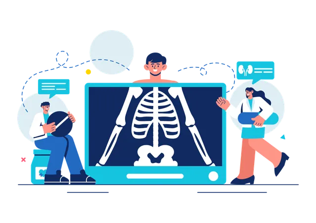 Röntgentechnik  Illustration