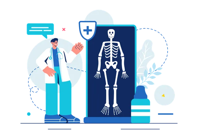 Röntgenverfahren  Illustration