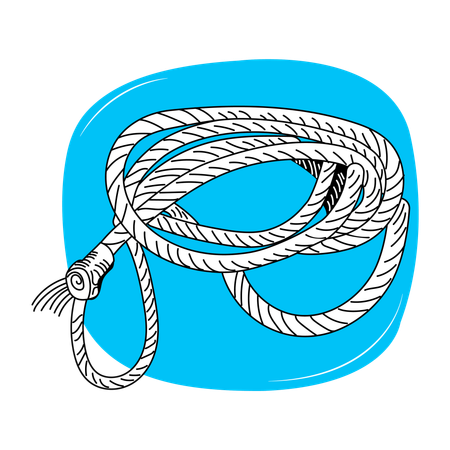 Rope Lasso  Illustration