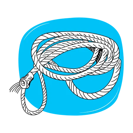 Rope Lasso  Illustration