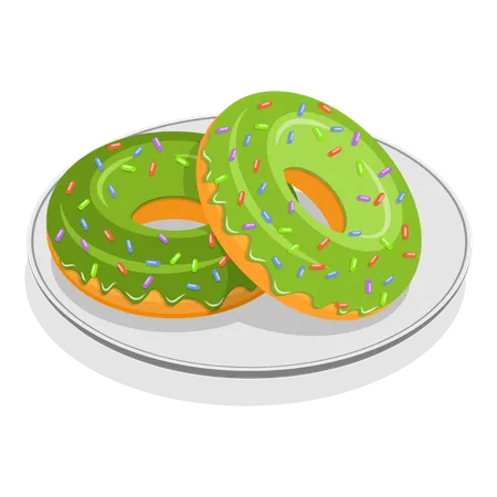 Donuts  Ilustração