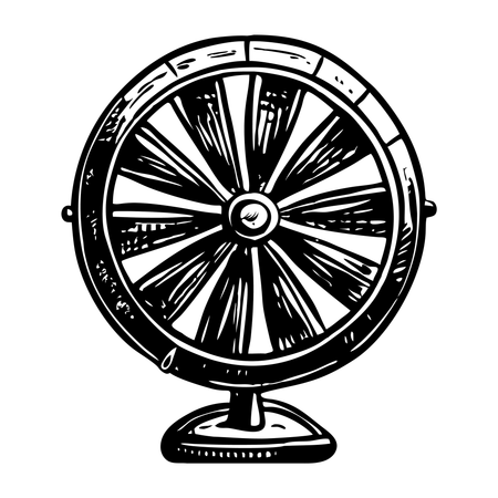 Roue porte-bonheur Illustration
