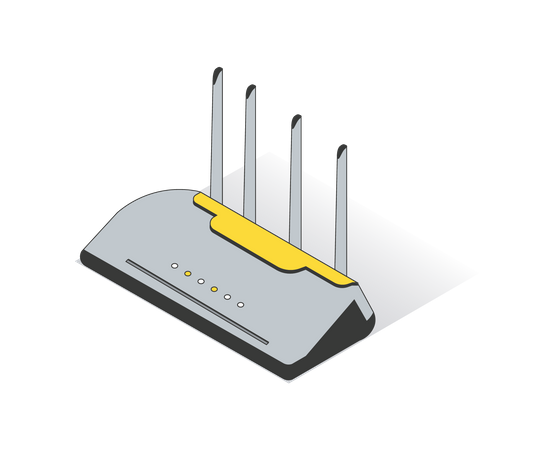 Routeur Wi-Fi  Illustration