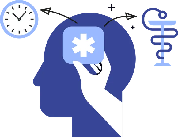 Routine health checkup  Illustration