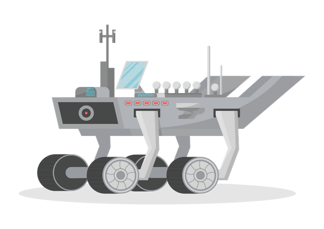 Rover de Marte  Ilustração