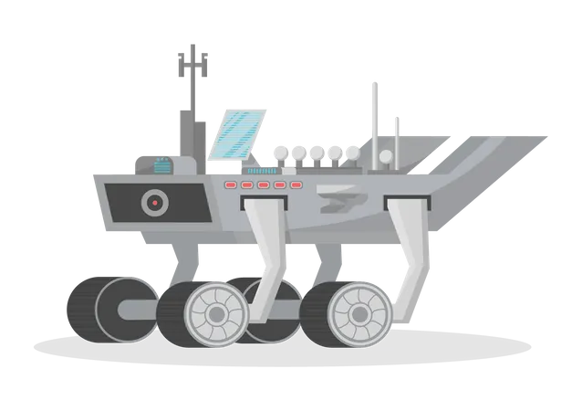 Rover de Marte  Ilustração