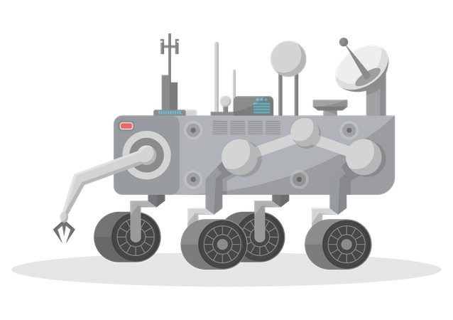 Rover de Marte  Ilustração