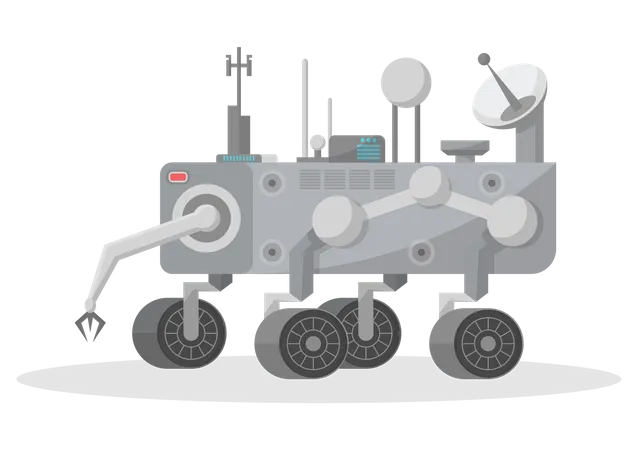 Rover de Marte  Ilustração