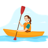 rowing illustration