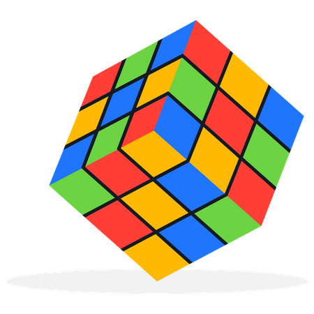 Rubik cube solver  Illustration