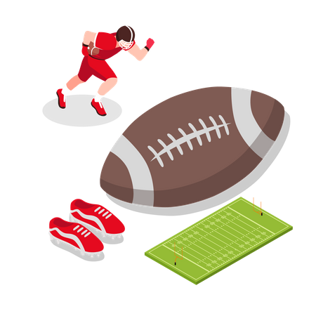 Rugby  イラスト