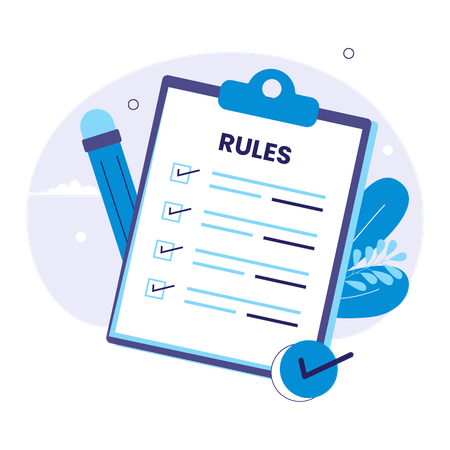Rules Checklist  Illustration