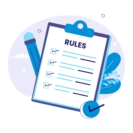 Rules Checklist  Illustration