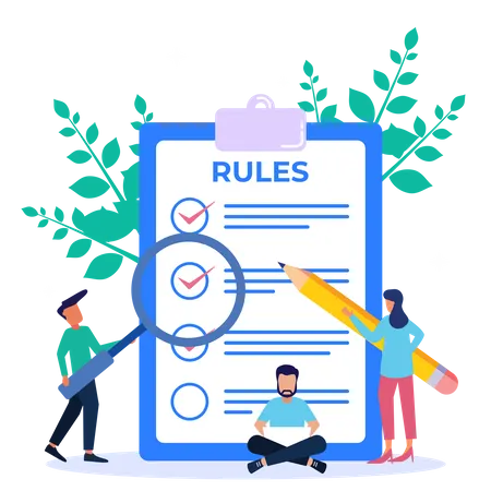 Rules list  Illustration