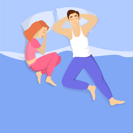 Rules of healthy sleep  Illustration