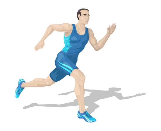Runner Illustration