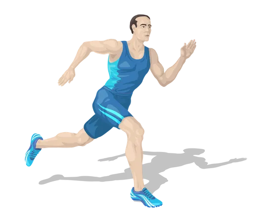 Runner  Illustration