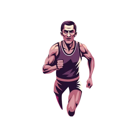 Runner  Illustration