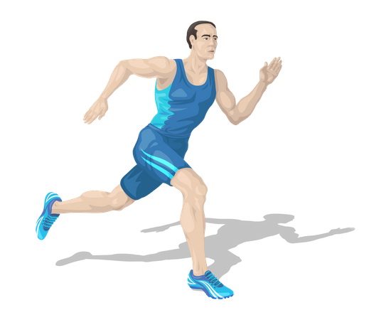 Runner  Illustration
