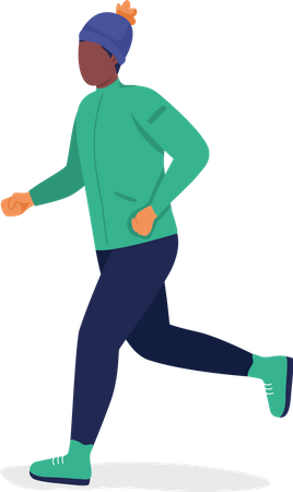 Running man Illustration