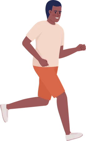 Running man Illustration