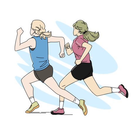 5,072 Running Race Illustrations - Free in SVG, PNG, GIF | IconScout