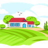 rural area illustration free download