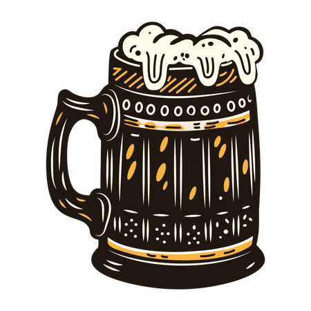 Rustic Mug  Illustration