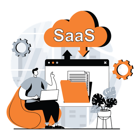 Saas  Illustration