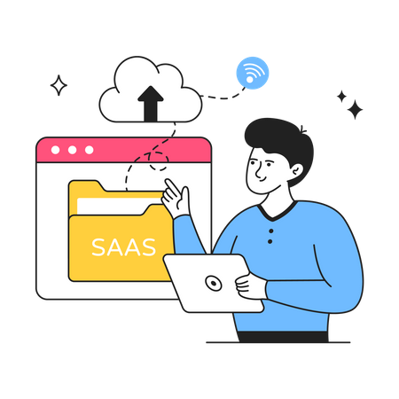 Saas  Illustration