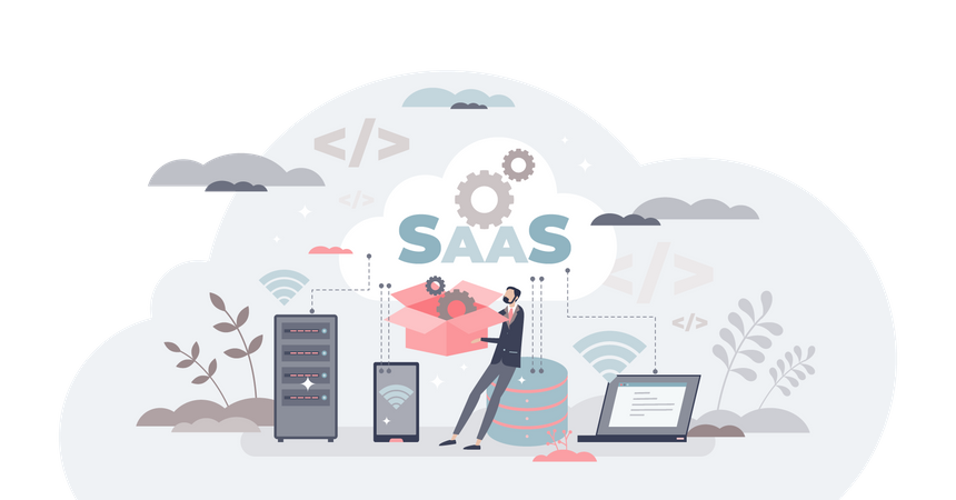 SAAS  Illustration