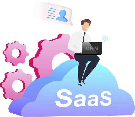 Saas  Illustration