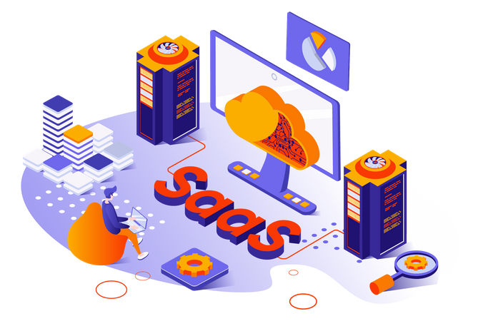 SAAS  Illustration