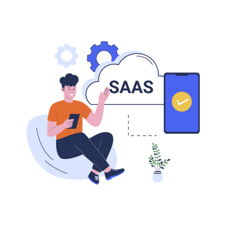 Saas  Illustration
