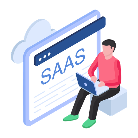 Saas  Illustration