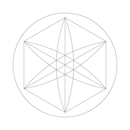 Sacred geometry  Illustration