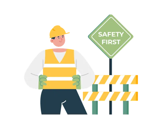 Safety regulations on constructions  Illustration